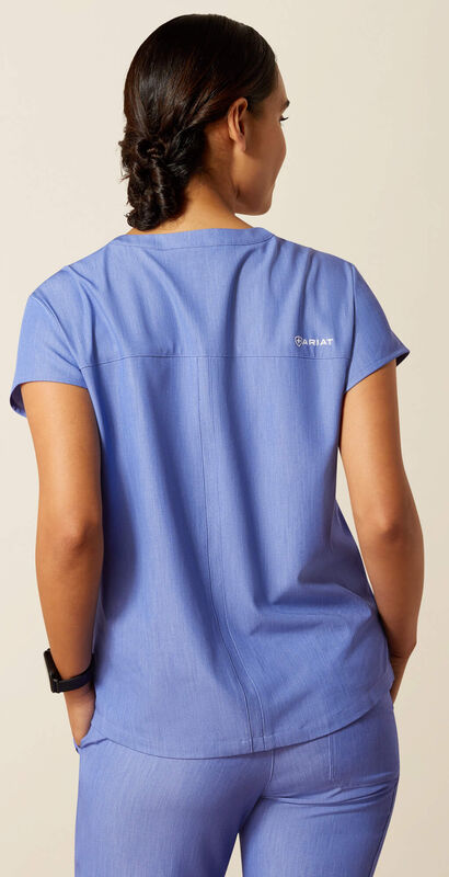 Eliza Fashion Scrub Top Back